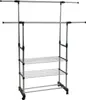 Kleiderständer Wäscheständer Garderobenständer 80-150 cm Produktbild-Vorschau 6