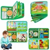 Montessori Manipulative Board Livre en feutre Jouets Voir les images du produit 1