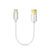 deleyCON 15cm USB-C Kabel - Ladekabel Datenkabel - Nylon + Produktbild-Vorschau 4