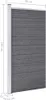 vidaXL Elemento di recinzione WPC 95x186 cm grigio Anteprima dell’immagine prodotto 9