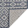 vidaXL Outdoor-Teppich Flachgewebe 160x230 cm Blau Produktbild-Vorschau 1