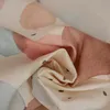 SCHÖNER LEBEN. Tischdecke weiß mit Kreisen Aquarell-Tupfen Produktbild-Vorschau 6