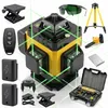 Kreuzlinienlaser 4D 16 Linien 360° Grün mit Stativ, Produktbild-Vorschau 1