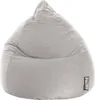 A light gray beanbag chair is shown against a white background. Produktbild-Vorschau
