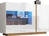 Sweiko Sideboard Commode brillante, panneau de particules Voir les images du produit 16