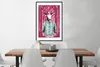 MuchoWow® MuchoWow® Gerahmtes Poster Jahrgang - Hirsch - Produktbild-Vorschau 3