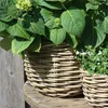 Pflanzkorb BRIGHTON grau braun D34cm Rattankorb Kooboo Produktbild-Vorschau 2