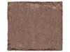 A brown fluffy rug on a white background. Náhled obrázku produktu