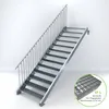 Stahltreppe 13 Stufen bis Höhe 260 cm, Laufbreite : 120 cm Produktbild-Vorschau 2