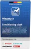 The image shows the packaging of a cleaning cloth for stainless steel surfaces. Náhled obrázku produktu