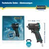 HAZET 9012M, Schlagschrauber, Schwarz, 1/2,1/4", 10000 RPM, Produktbild-Vorschau 8