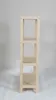 Scaffale a colonna in faggio massiccio, 4 ripiani, 133 × 50 Anteprima dell’immagine prodotto 4