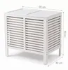 Doppelter Wäschekorb, Bambus MOA, 90 l Produktbild-Vorschau 11