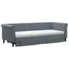 VidaXL 3197837, sofa rozkładana, Szary, Pianka, Metal, Podgląd zdjęcia produktu 3