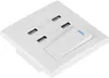 4-poorts schakelbediening, 5V 2.1A/1A, 4100mA, USB Productafbeelding-voorbeeld 1