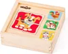 Woody Minipuzzle Tiere in einer Holzbox 102193048 Produktbild-Vorschau 2