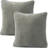 Doppelpack Comfortable Bezug 80x80 silber  Mikrofaser Produktbild-Vorschau 1