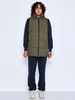 NOISY MAY Lange Puffer Weste Wattierte Stepp Jacke ohne Produktbild-Vorschau 3