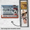 LANOLU Schild Hunde kacken verboten, lustiges hier ist kein Produktbild-Vorschau 2