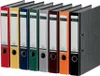 A row of colorful LEITZ binders is displayed against a white background. Voir les images du produit