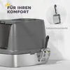 PawHut Edelstahl Katzentoilette, geschlossen, mit Produktbild-Vorschau 7