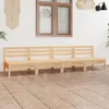 vidaXL 4 tlg. Garten Lounge Set Kiefer Massivholz - Produktbild-Vorschau 2