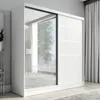 Schwebetürenschrank, 2-türig Schrank mit Spiegel NERO 200 Produktbild-Vorschau 1