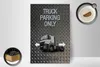 Holzschild Spruch 20x30cm Parken Truck parking only Produktbild-Vorschau 2