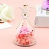 Ewige Rose im Glas mit Engel Geschenk Deko Rose Rosa Produktbild-Vorschau 3