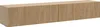 A long, low TV stand with a ribbed texture on the front. Produktbild-Vorschau