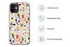 MuchoWow® Handyhülle Schutzhülle Hülle für iPhone 12 Muster Produktbild-Vorschau 7