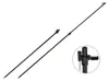 DELPHIN CLASSA Stick, Rutenhalter, 80cm, schwarz, Produktbild-Vorschau 2