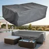 Pokrowiec ochronny 227x152x65 czarny meble ogrodowe rattan Podgląd zdjęcia produktu 1