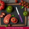 victorinox nože - Stolní nůž s vlnitou čepelí a fialovou Náhled obrázku produktu 2