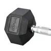 HMS Hexa Pro Kurzhantel 18 kg Hexagon Gummi Schwarz Produktbild-Vorschau 13