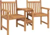 vidaXL Garten Gartenstühle 152 x 63 x 89 cm Massivholz Teak Produktbild-Vorschau 1