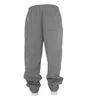 The back view of a pair of grey sweatpants. Produktbild-Vorschau