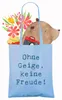 Mr. & Mrs. Panda Schultasche Spruch Geige Freude - Sky Blue Produktbild-Vorschau 3