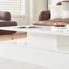 CLIPOP Table basse,110x60x38cm Table de salon,Sofatique Voir les images du produit 4