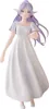A full-body shot of an anime-style figurine of a female elf in a white dress. Anteprima dell’immagine prodotto
