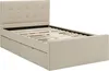 Homestyle4u Polsterbett 120x200 Beige Doppelbett Produktbild-Vorschau 17