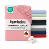 Komfortec Jersey Spannbettlaken 90x200 cm, 100% Baumwolle, Produktbild-Vorschau 1