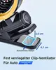 Ventilator,Klemmventilator(Gelb),leise,360° Verstellbar,3 Produktbild-Vorschau 4