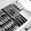 Organizér na nože Bloková vložka do zásuvky Grey Lumarko! Náhľad obrázku produktu 12