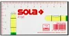 Sola Mini livella compatta 100x50x15mm vetro acrilico verde Anteprima dell’immagine prodotto 4