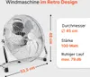 ProfiCare XL Windmaschine mit 45 cm Ø | verstellbarer Produktbild-Vorschau 5