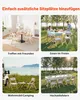 VEVOR Chaise pliante Chaise de jardin avec coussin Voir les images du produit 6