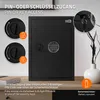 ECD Germany Safe Tresor 43L 35x50x31cm Stahl Wandtresor mit Produktbild-Vorschau 6