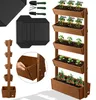 KESSER® Hochbeet mit Etagen Premium Blumenkasten Produktbild-Vorschau 1