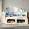 Flieks Jugendbett 90x200cm mit Tierhaus, Polsterbett Produktbild-Vorschau 2
